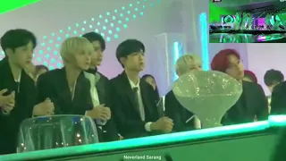 WANNA ONE REACTION TO SOYEON and SUNWOO RAP | (SHORT) MAMA KOREA 2018