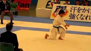 Takumi Sugino performing Kata Gangaku at the 40th All-Japan Karate-do championships