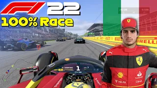 F1 22 - Let's Make Sainz World Champion #16: 100% Race Monza