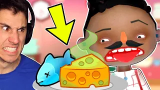 I Cooked The Most ROTTEN FOOD! | Toca Kitchen