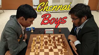 When Praggnanandhaa faced a big talent from his home town | Pragg vs Bharath | World Rapid 2023