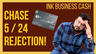 WATCH ME APPLY - Chase Ink Business Cash Credit Card (5/24 Rule)