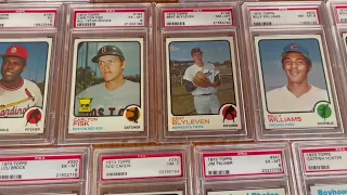 1973 Topps Full HOFer PSA Run!!!