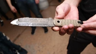 Николай Ежелев. Нож STK.Тест ножа на поражающую способность.Knife test. Проект Чистота.