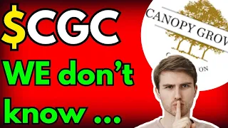 🚧 CGC Stock (Canopy Growth stock) CGC STOCK PREDICTIONS CGC STOCK Analysis CGC stock news today