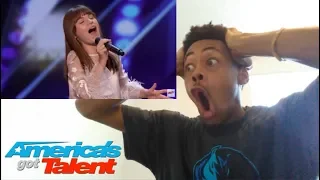 13-Year-Old Charlotte Summers SHOCKS You With POWERFUL Vocals - America's Got Talent 2019 Reaction