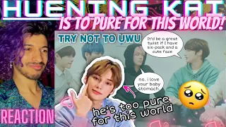 huening kai is too pure for this cruel world (try not to uwu) | REACTION