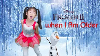 When I Am Older (Frozen 2) - Cover By 7 Year Old April