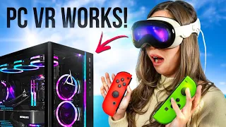 How To Play PC VR Games on the Apple Vision Pro!