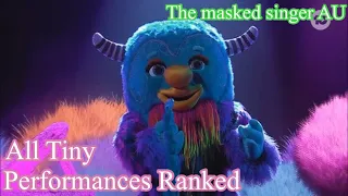 All Tiny Performances Ranked (The masked singer AU)