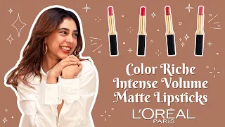 Newest Launch Color Riche Intense Volume Matte Lipsticks | Cannes 2023 | Niti Taylor