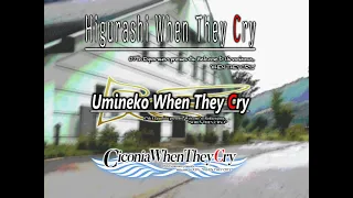 168 Minutes of When They Cry Random Music Mix Pt.2/3 [Higurashi/Umineko/Ciconia]