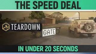 Teardown - The Speed Deal in Under 20 Seconds - Mission Solution + All Optional Objectives