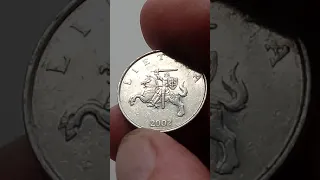 360. COIN 1 LITAS 2002 - FROM LIETUVA