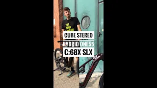 🔥CUBE Stereo Hybrid ONE55 -C:68X SLX🔥 unica in confort, tecnologia, stile!!🤩