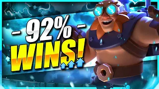 92% WIN RATE!! #1 BEST ELECTRO GIANT DECK IN CLASH ROYALE!! 🏆