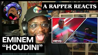 EMINEM - HOUDINI (A RAPPER's REACTION)