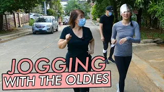 Jogging with Parents by Alex Gonzaga