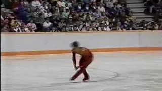 Brian Orser (CAN) - 1988 Calgary, Figure Skating, Men's Long Program (US ABC)