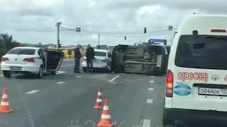В Анапе произошла серьезная автоавария