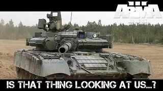 Is that thing looking at us? - ArmA 3