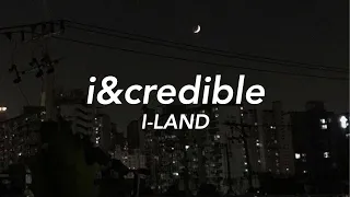 i&credible - I-LAND Easy Lyrics