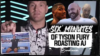 323 seconds of Tyson Fury roasting Anthony Joshua