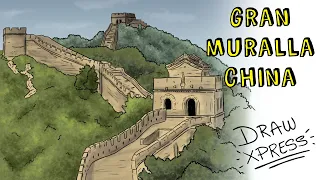 LA GRAN MURALLA CHINA | Draw My Life