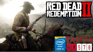 Red Dead Redemption 2 Test on Low PC  i5 3470 RX 570 High Settings 720p
