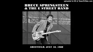 Bruce Springsteen Downbound Train Sheffield 10/07/1988