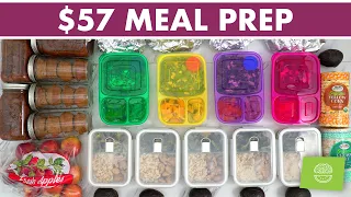 $57 Healthy Meal Prep on a Budget at Sprouts!