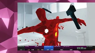 [Speedrun] Superhot VR (Any%) | 19:03.10 | Former PB