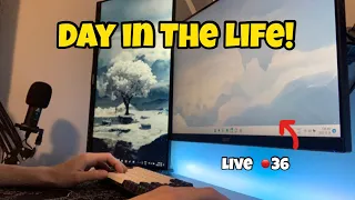 Day in the Life of a Highschool Streamer!