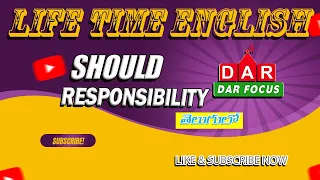 Duties of Students Responsibility Of Students In English Learn with SMR #lifetimeenglish | DAR FOCUS