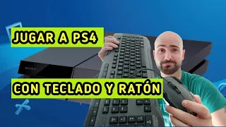 Como usar TECLADO y RATÓN en PS4 en CUALQUIER JUEGO