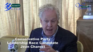 20220420, Jean Charest, Conservative Party, Leadership Race Candidate, meet Chinese Media, Toronto