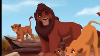 Kovu Kiara y sus hijos