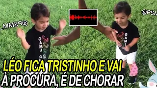 LEOZINHO FICA TRISTE😭E SAI PROCURANDO E TIA CORRE DISTRAIR A CABECINHA DELE, PÁSCOA SEM A MAMÃE