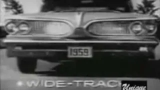 1959 Pontiac Car Of The Year Commercial