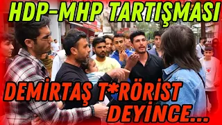 Meydanda HDP-MHP Gerginliği | Ortalık Bir Anda Karıştı | Sokak Röportajı