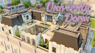 Университетское общежитие🎓📚│Строительство│University Dorm│SpeedBuild│NO CC [The Sims 4]