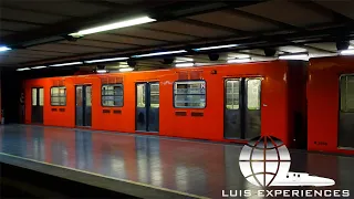 LINEA 8 DEL METRO DE LA CIUDAD DE MÉXICO/ DE GARIBALDI A CONSTITUCION DE 1917 (RECORRIDO COMPLETO)