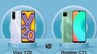 Vivo Y20 Vs Realme C11 | Realme C11 Vs Vivo Y20 - Full Comparison [Full Specifications]