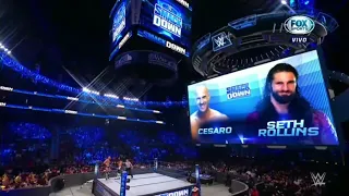 Cesaro Vs Seth Rollins - WWE Smackdown 03/09/2021 (En Español)