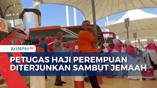 Petugas Haji Perempuan Arab Saudi Diterjunkan Sambut Jemaah Haji Indonesia