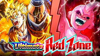 LR FUTURE GOHAN AND SUPER CLASS FUTURE SAGA VS RED ZONE KID BUU! (Dokkan Battle)