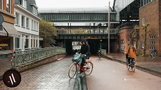 Rainy Walk in Haarlem, Netherlands・4K 60FPS