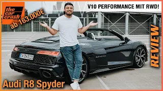 Audi R8 Spyder im Test (2023) Wir fahren den V10 performance mit RWD! Fahrbericht | Review | Sound