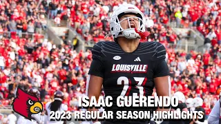 Isaac Guerendo 2023 Regular Season Highlights | Louisville RB