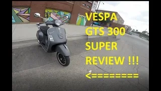 MotoVAS 2012 Vespa GTS 300 Super Scooter Review Chicago